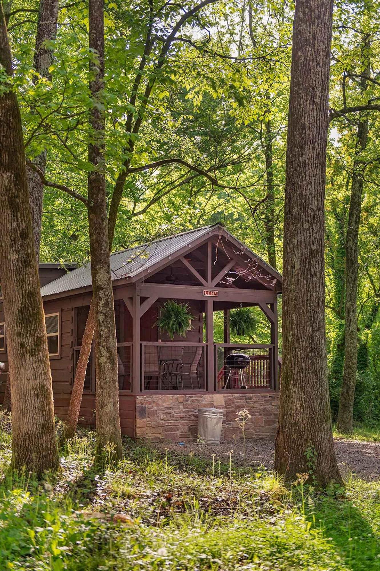 Lena Cabin Wooded Tiny Cabin - Hot Tub Τσαττανούγκα Εξωτερικό φωτογραφία