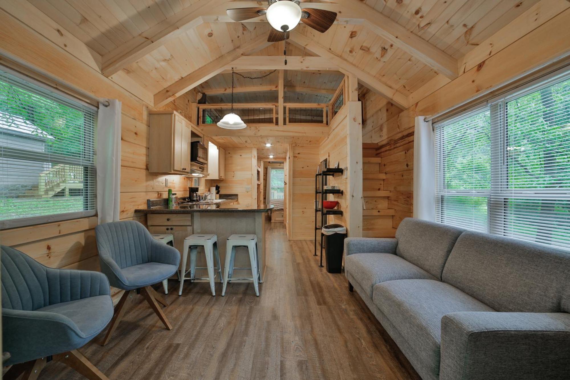 Lena Cabin Wooded Tiny Cabin - Hot Tub Τσαττανούγκα Εξωτερικό φωτογραφία