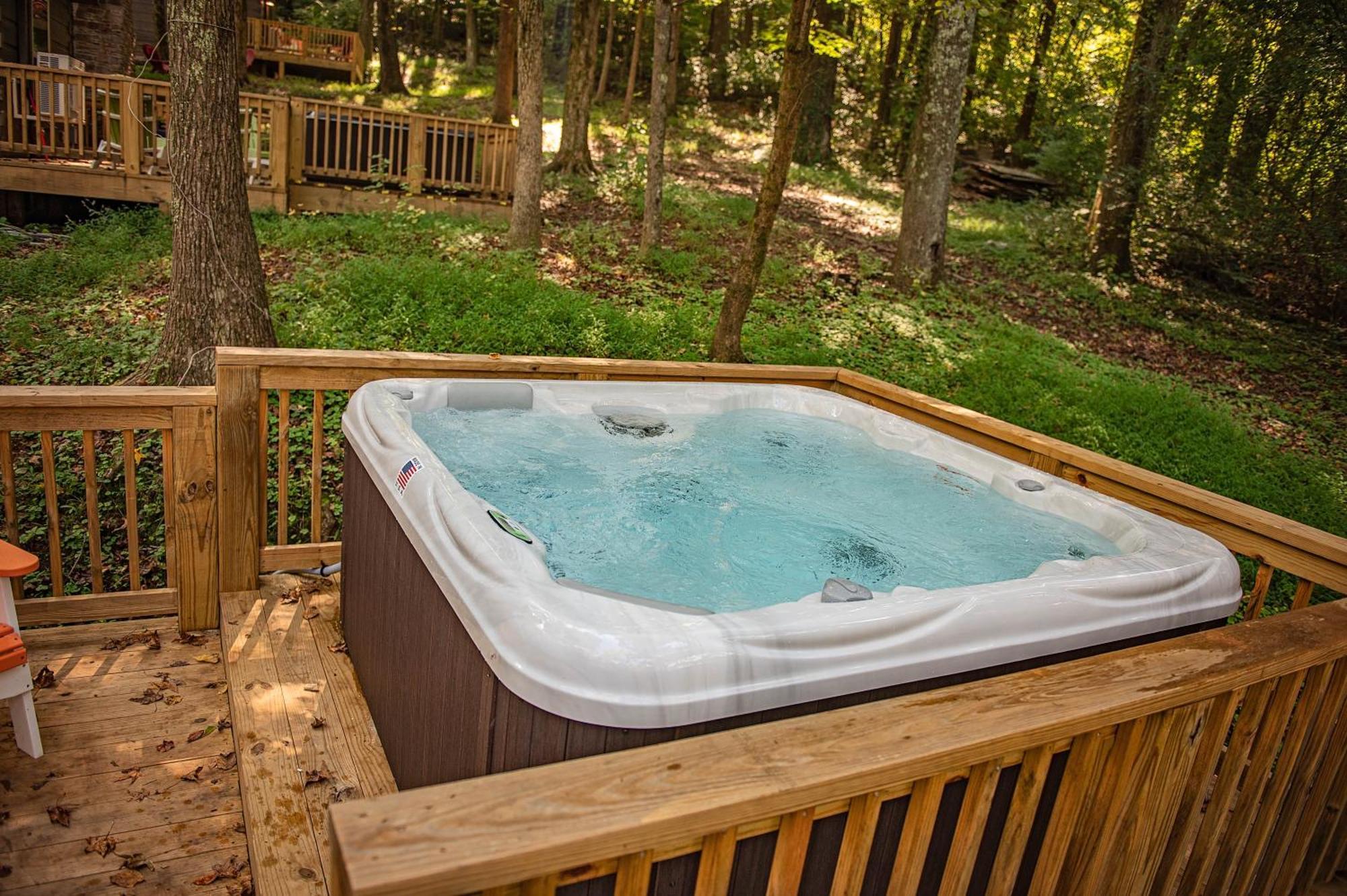 Lena Cabin Wooded Tiny Cabin - Hot Tub Τσαττανούγκα Εξωτερικό φωτογραφία